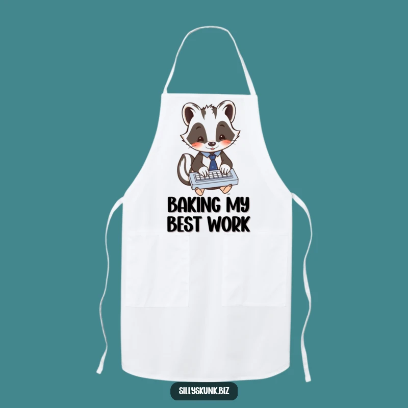 Funny Skunk Chef Apron A Hilarious Kitchen Companion for Cooks