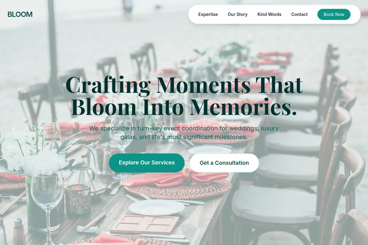 Bloom Event Planning