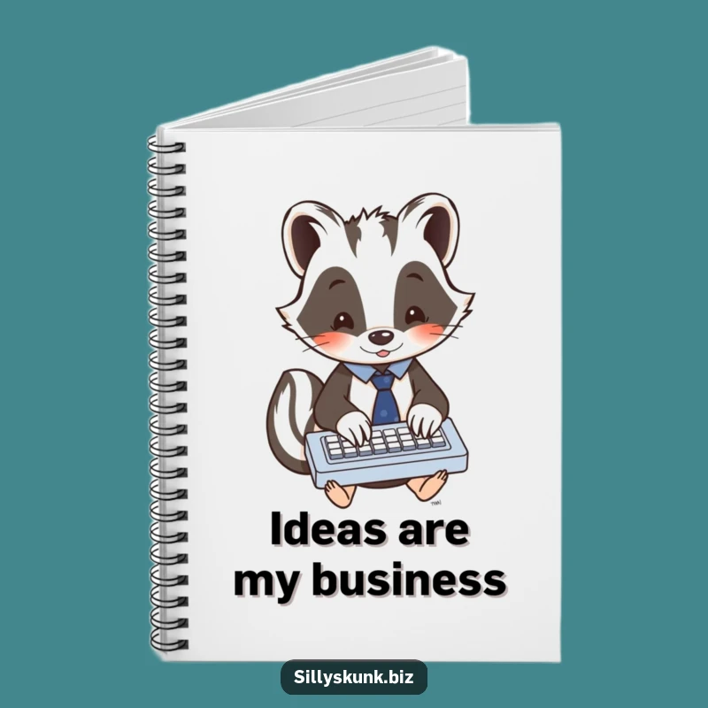 Funny Skunk Journal A Hilarious Notebook for Your Thoughts